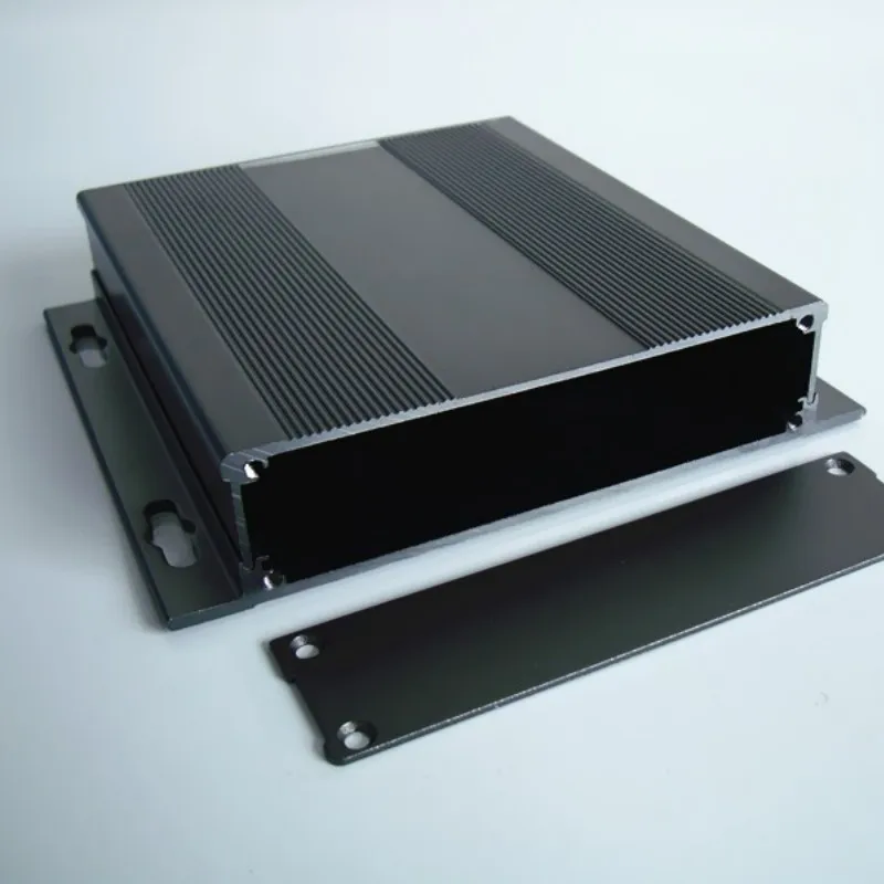 LK-ALW06b Wall Mounting Extruded Aluminum Project Box 6063 Aluminum Electronic Enclosure Case Aluminium Case 27.5x131.5x120mm