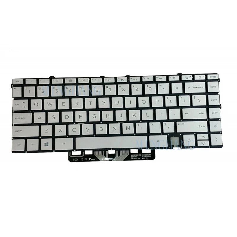 

M M New for HP TPN-C154 Spectre X360 16-F 16-F0013dx 16-F1O13dx Keyboard US Backlit