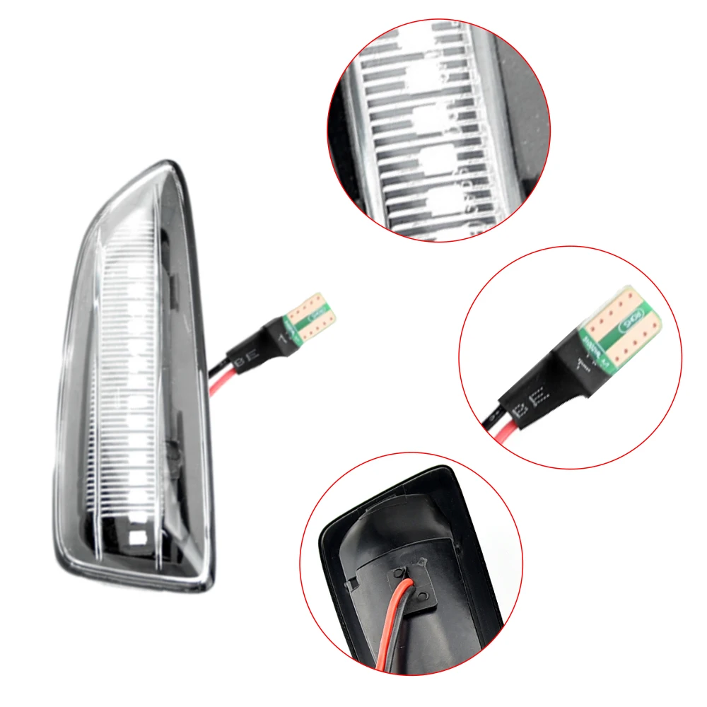 مصابيح إشارة الانعطاف LED لأوبل كروسلاند X 2017-2019 #5