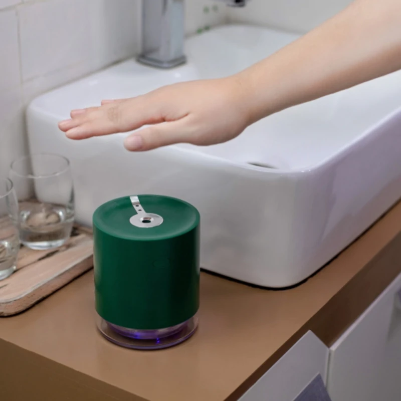 Pulverizador De Desinfecção Automática, Mini Indução, Touchless Hand Soap Dispenser, Portátil para Casa