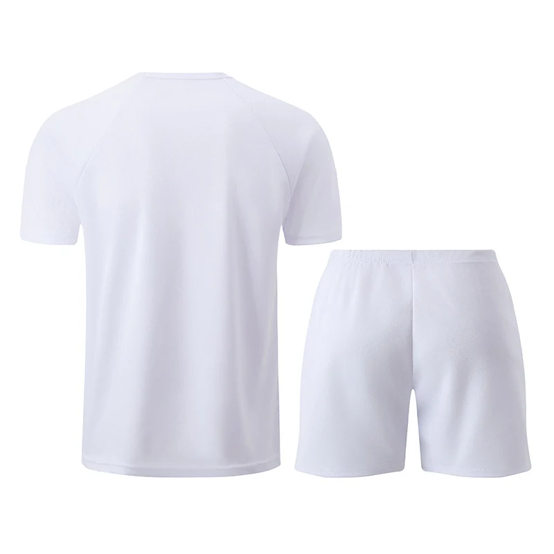 4/2 stuk heren zomer hardlopen en fietsen sneldrogend T-shirt met korte mouwen Joker plus size shorts pak is koel en ademend