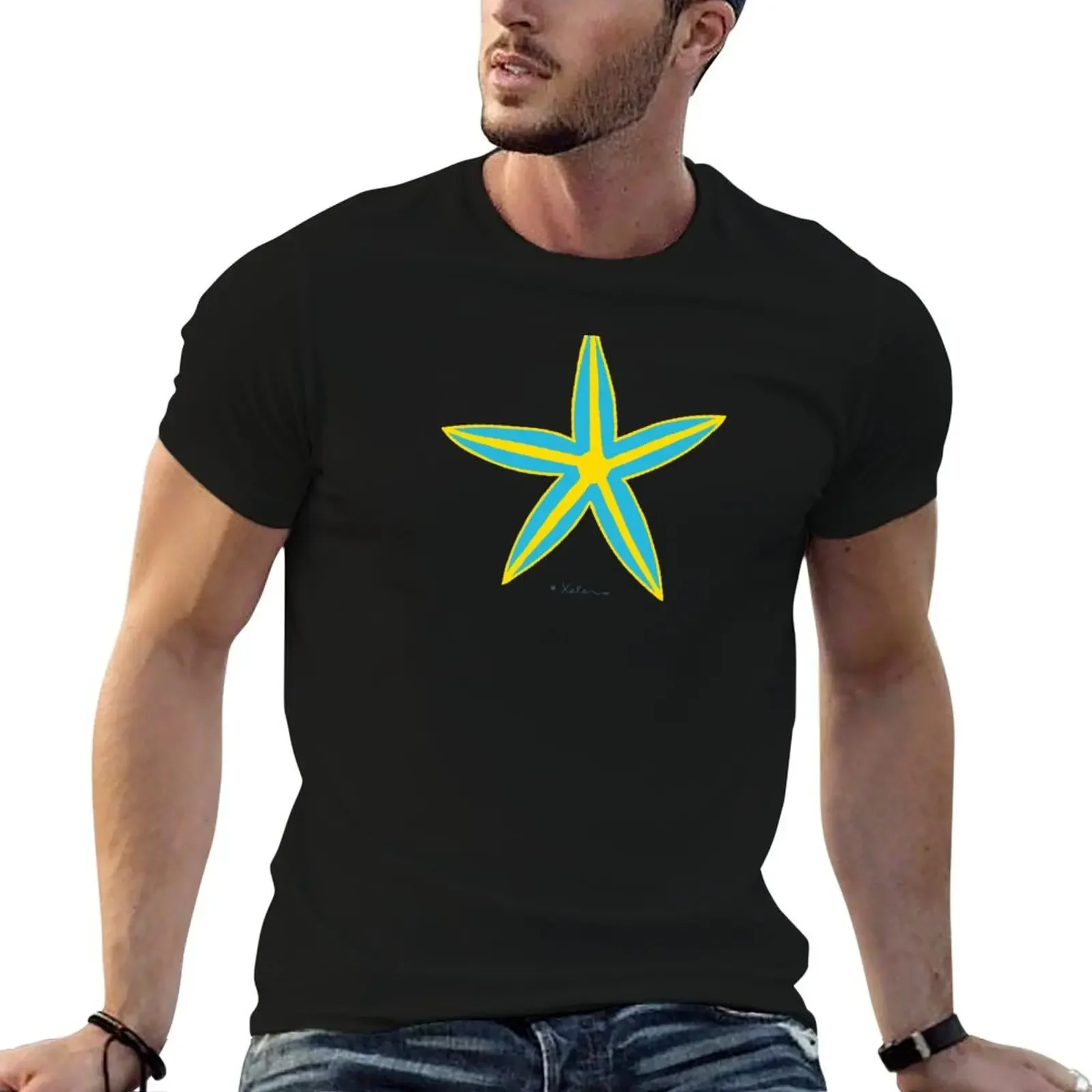 

STARFISH, Xelen.net T-Shirt cheap stuff shirts graphic tee shirts men