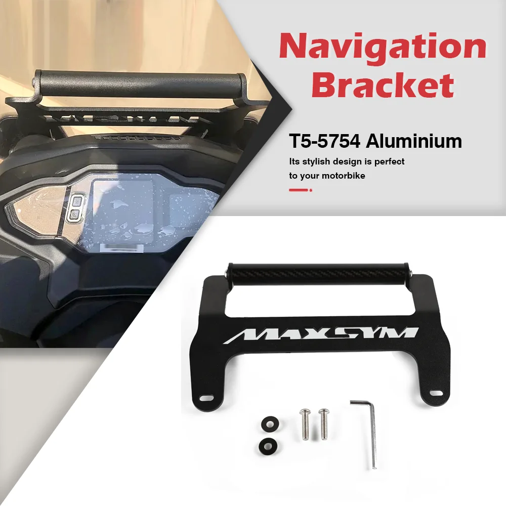 

FOR SYM MAXSYM TL500 TL 500 2019 -2021 Motorcycle Accessories Mobile Phone Holder Stand Support GPS Navigation Bracket TL-500