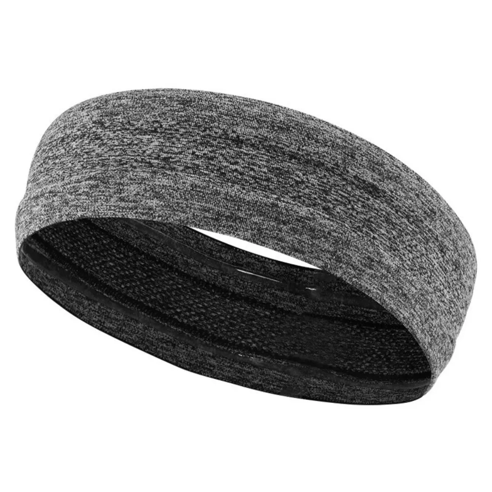 New Elastic Sports Headband Breathable Non-Slip Sweatband Multicolors Sweat Absorbing Yoga Headband for Men Women