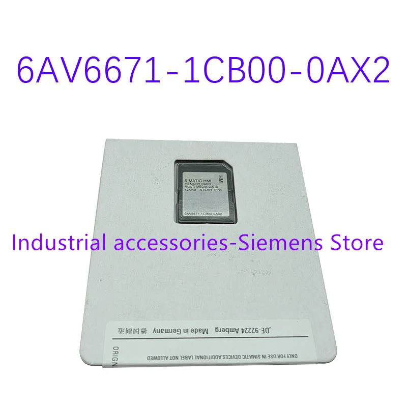 Brand new original 6AV6671-1CB00-0AX2 HMI touch screen memory card 128 6AV66711CB000AX2 spot