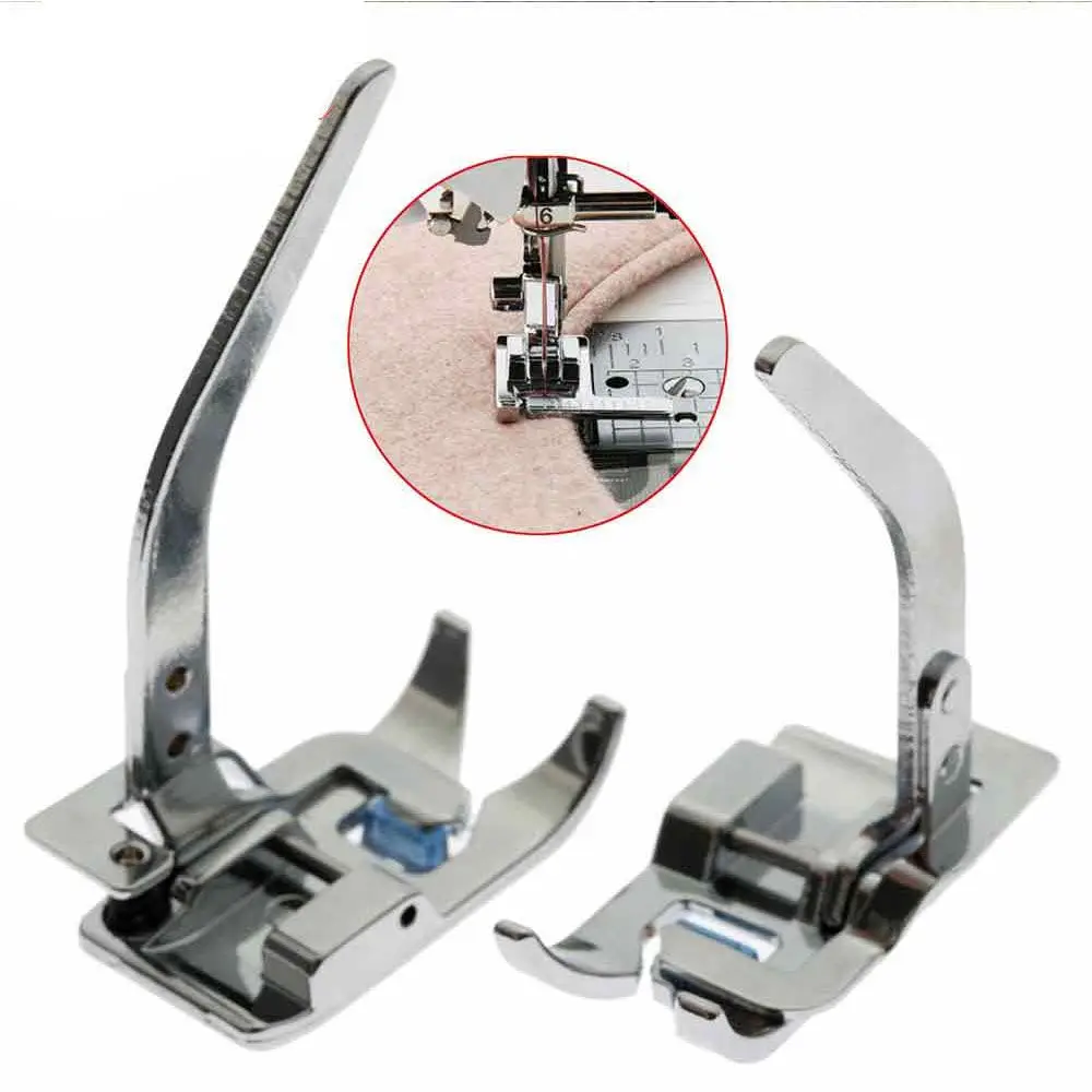 1PC Domestic Sewing Machine Presser Foot Parts Jumper Prevent Imitation Synchronization Thin Stretch Fabric Clamp