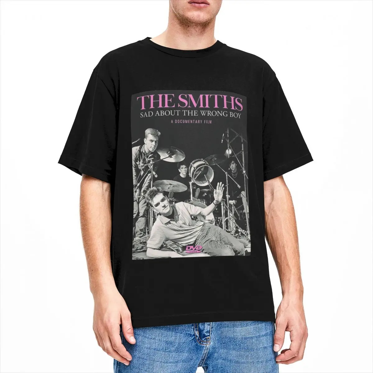 Men's The Smiths Sad About The Wrong Boy T Shirt Cotton Clothes Vintage Short Sleeve Round Collar Tee Shirt Big Size T-Shirt