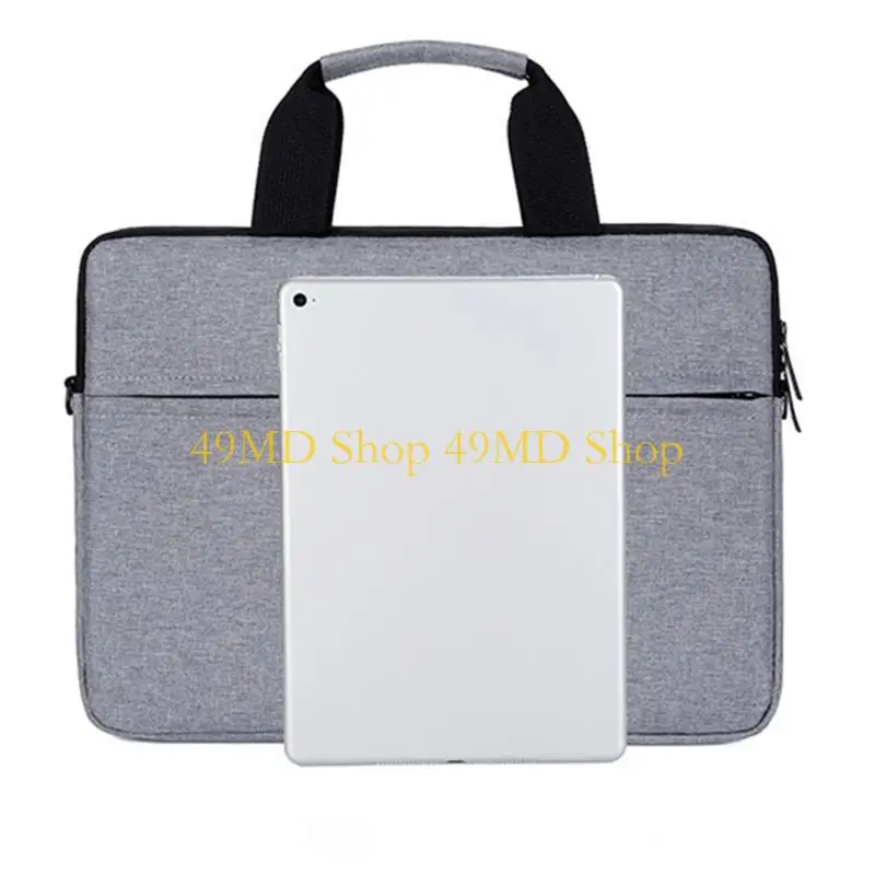 49MD Bolsa transporte moderna para laptop com vários bolsos projetada para notebooks 13/14/15 polegadas, resistente à