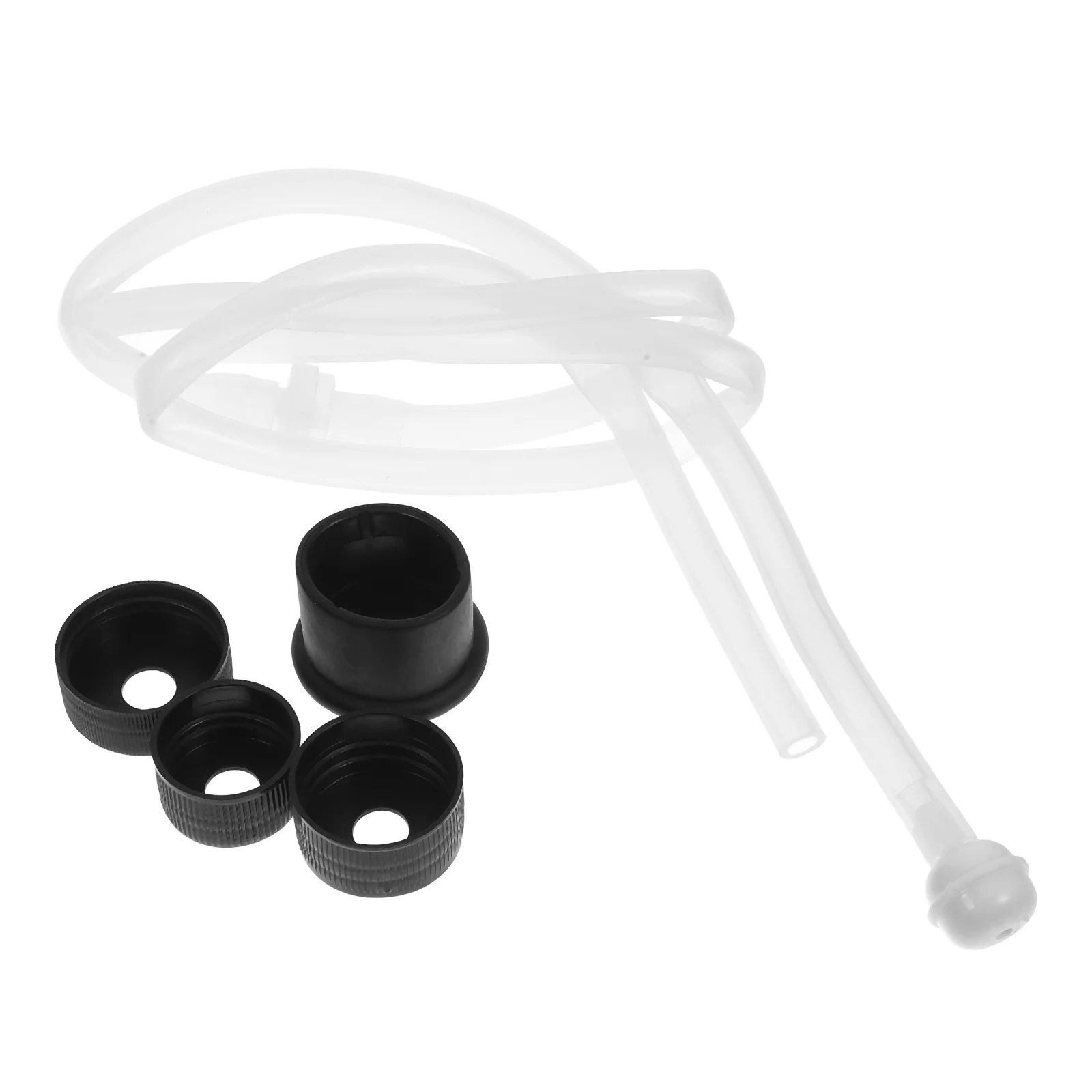 Kit tubo di prolunga per dispenser di sapone per cucina, pompa per lavello liquido, gomma in acciaio inossidabile