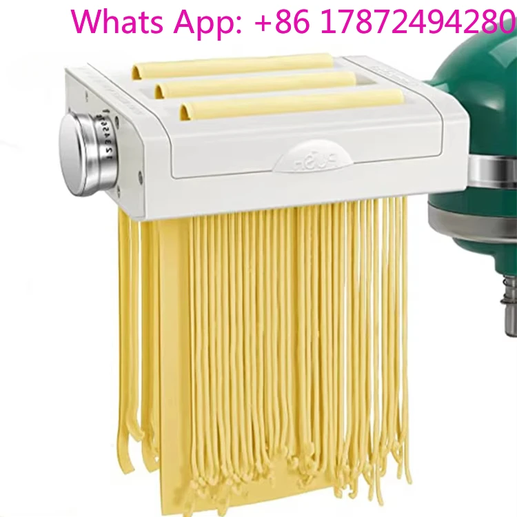 Spaghetti Cutter and Fettuccine Cutter Stainless Steel Pastry Noodle Cutter Attachments