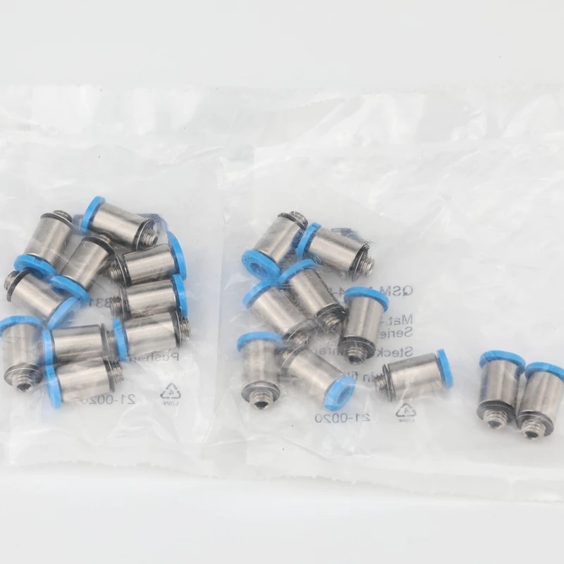 10pcs Quick Connector Joint Pneumatic Fittings FESTO-Type QSM-M5-4-I 153315