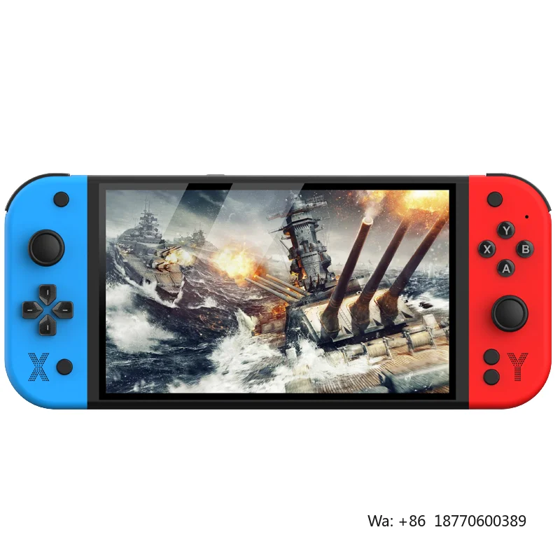 G90 Handheld Game Console 7-Inch Screen 4GB ROM High-Definition Retro Portable Gaming with 20000 Games and 4000mAh Battery