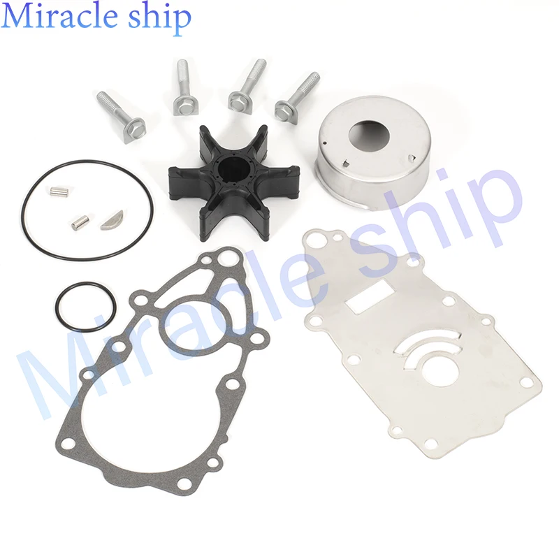 

6P2-W0078-00 18-3515 Ремкомплект водяного насоса для подвесного двигателя Yamaha 225HP 250HP 300HP F225 F250 LF250 LZ300 Z300 6P2-W0078