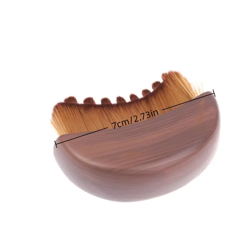 แปรงนวดหน้าแบบไลม์ฟาติกคอนทัวร์ริ่ง – เครื่องมือแปรงแห้งสำหรับการระบายน้ำเหลืองและการนวดปรับรูปหน้า