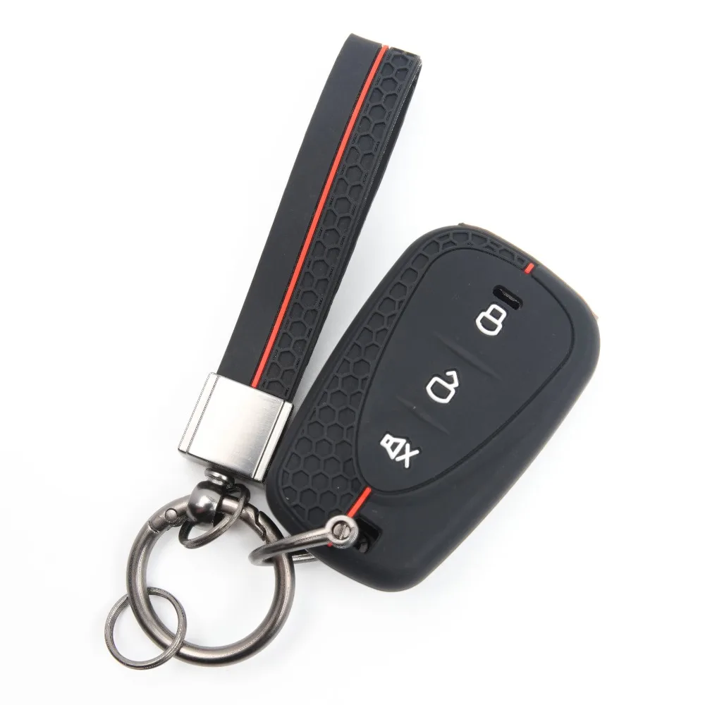 Soft Silicone Key Fob Case For SYM Husky 150 Tuscany Jet X 125 Jet X 150 X125 For GPX Drone 150X with buckle strap