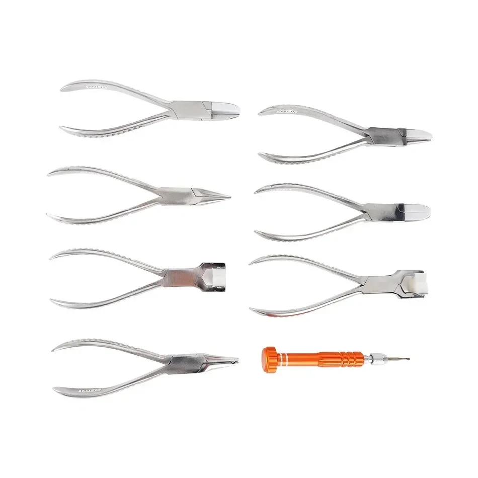 

Silhouette Glasses Plier Set Temple Rim Brigade Adjusting Pliers Hand Tool Screwdriver