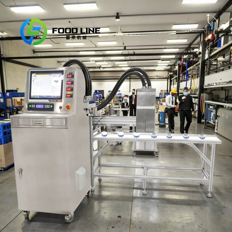Customize High Speed Ricoh Print Head Inkjet Food Printer For Industrial Food Production Line With Edible Ink And Flex Material
