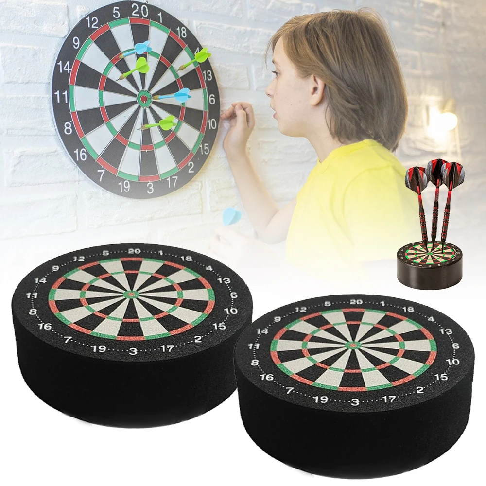 

10cm Dart Holder EVA Foam Mini Dock Dart Base Station Dartboard Design Soft Stand for Outdoor Home Family Party Games