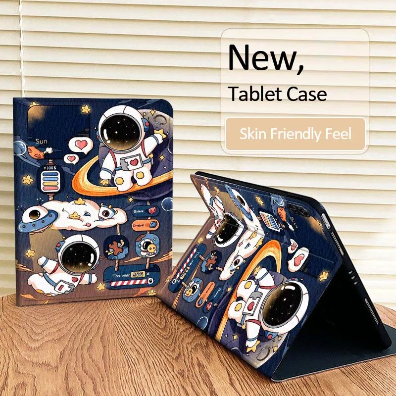 

Cartoon anime astronaut Tablet Case For Huawei MatePad Pro Air 12 X Honor Pad 8 V8 9 13 GT GT2 3 12.6 13.3 Inch