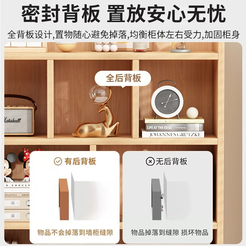 Desk Office Study Desk Storage Cabinet Desktop Shelf