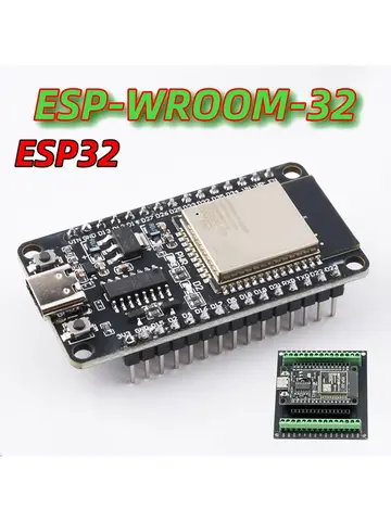 ESP32 Development Board WiFi+Bluetooth Module Ultra-Low Power Consumption Dual Core NodeMCU-32S ESP32-WROOM-32D 32U 30Pin Board