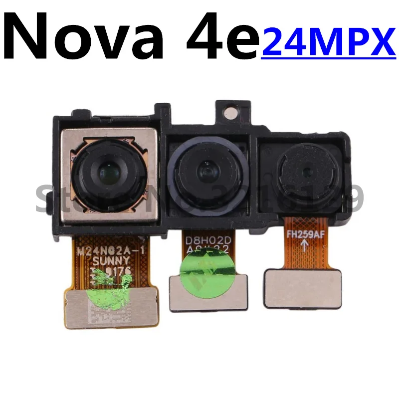 Original For Huawei Nova 2 Lite 3 3i 4 4e 5 5i Pro 5z 5T 6 4G 5G Backside Big Main Rear Back Facing Camera Module Flex Cable