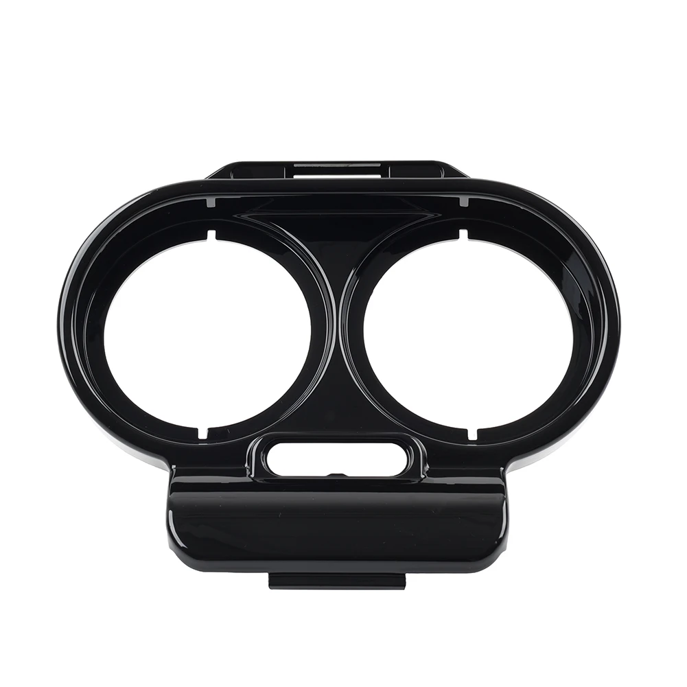 Motorcycle Gauge Cover Nacelle Housing Fairing Black For Harley Road Glide 1998-2013