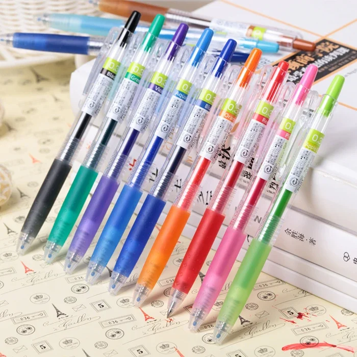 

5PCS Japan PILOT JUICE Color Gel Pen Jelly Pen Juice Pen 0.38MM