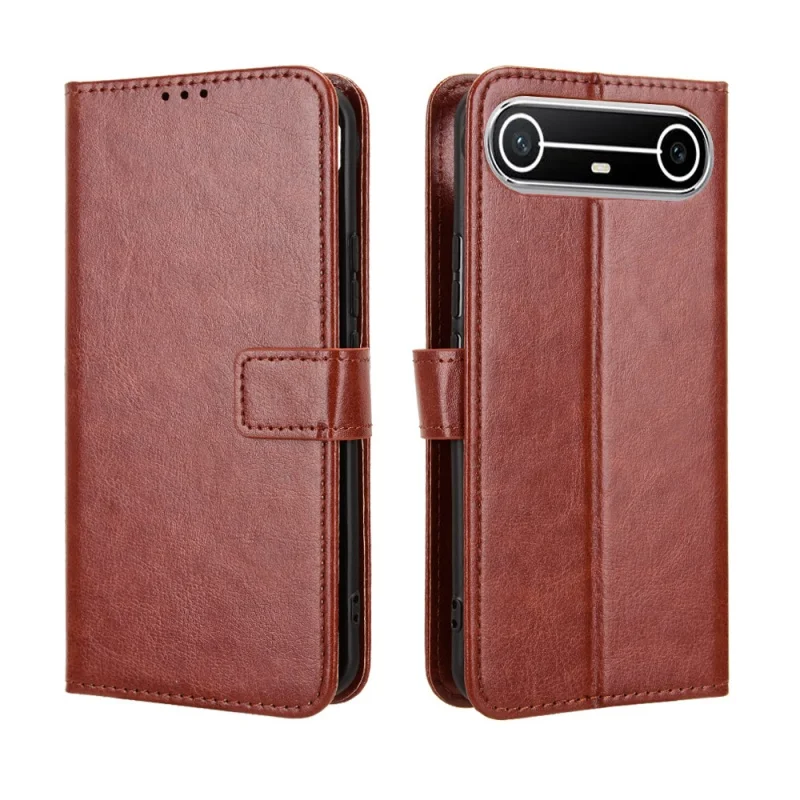 حافظة لهاتف Tecno Pova Slim 5G حافظة مغناطيسية فاخرة أغطية جلد لهاتف Tecno Spark Slim 5G #2