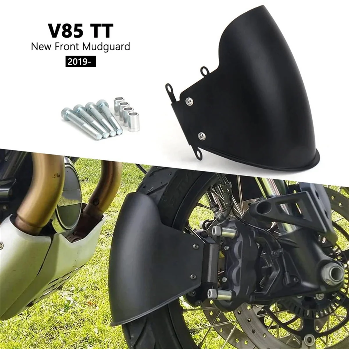 

COP-mMotorcycle Front Fender Mudguard Kit for Moto Guzzi V85TT V85 TT V85tt V 85 TT