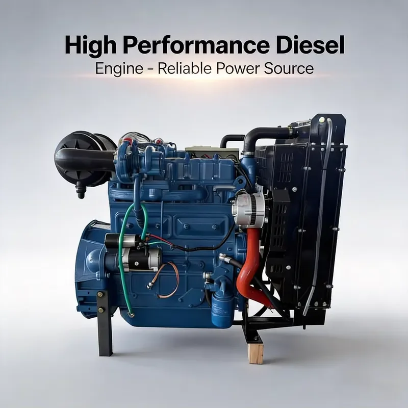Compact Vessel Setup Marine Engine 60Hp - 80Hp 150Hp Offshore Marine Engine With Gearbox