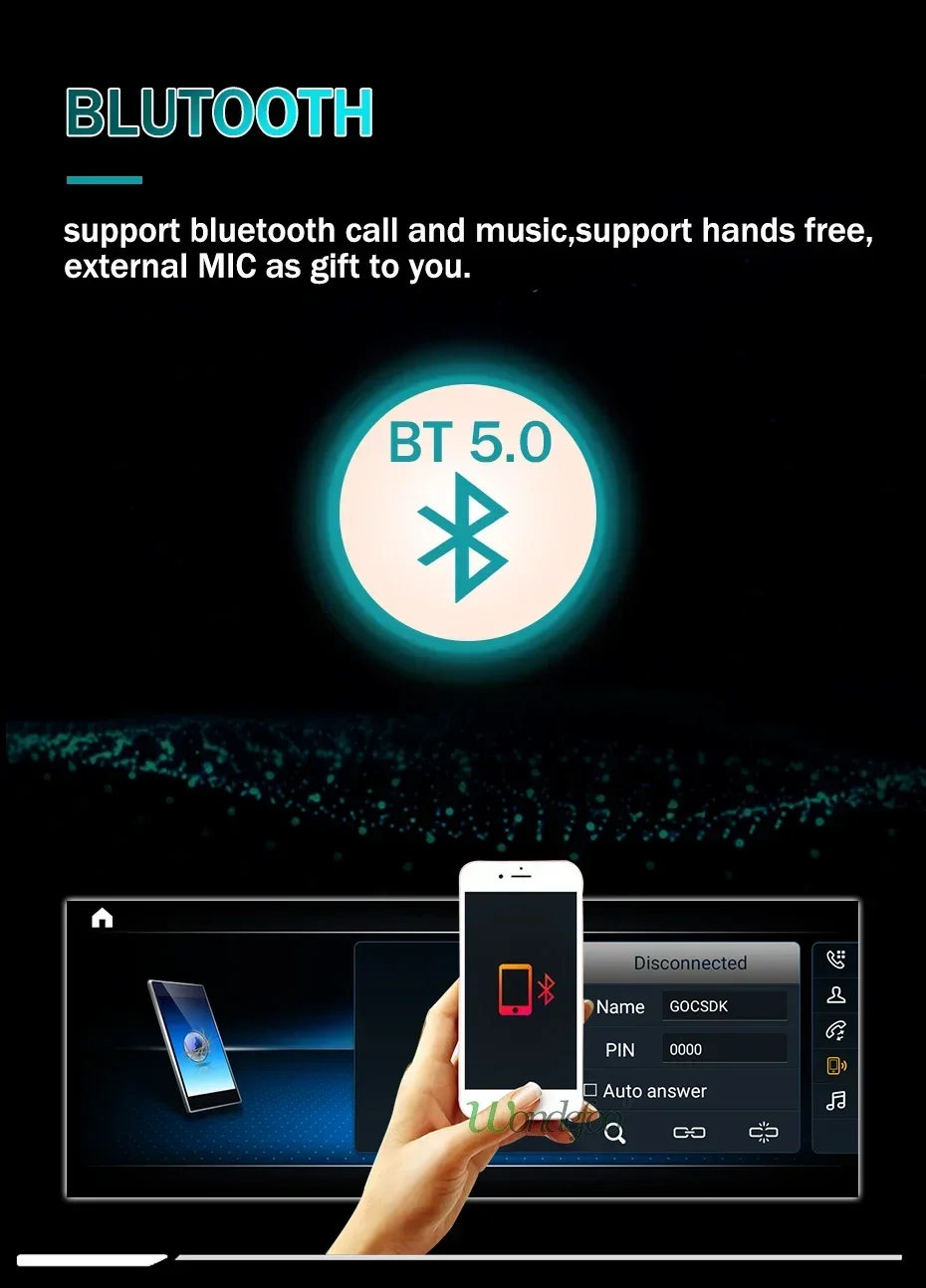 12,5'' Kabelloses Carplay Android 15 Auto-Stereo-Display für Audi A6 C7 A7 2012-2018 Autoradio Multimedia-Player GPS Google 4G LTE – Detail 13