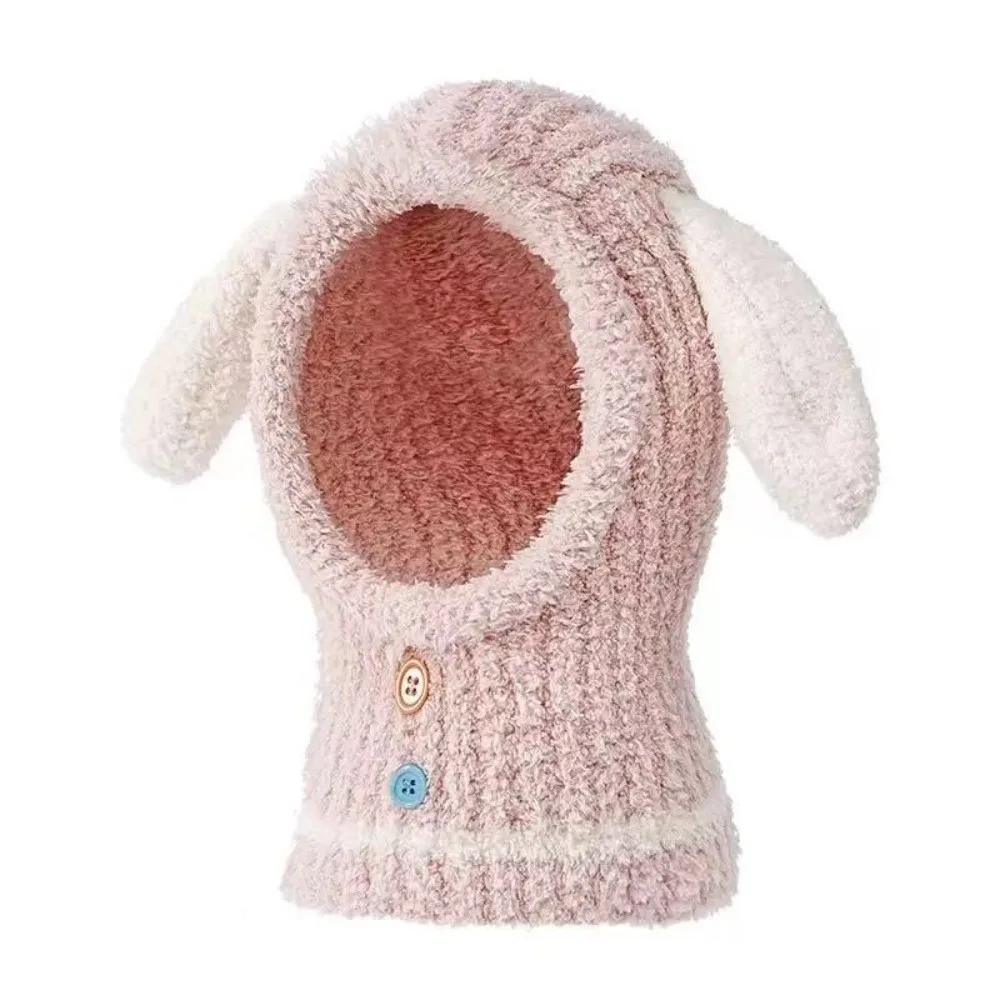 

Новая милая мультяшная защитная шапка для ушей, морозостойкая ветрозащитная шапка, шарф, цельный теплый пуловер, зимняя шапка