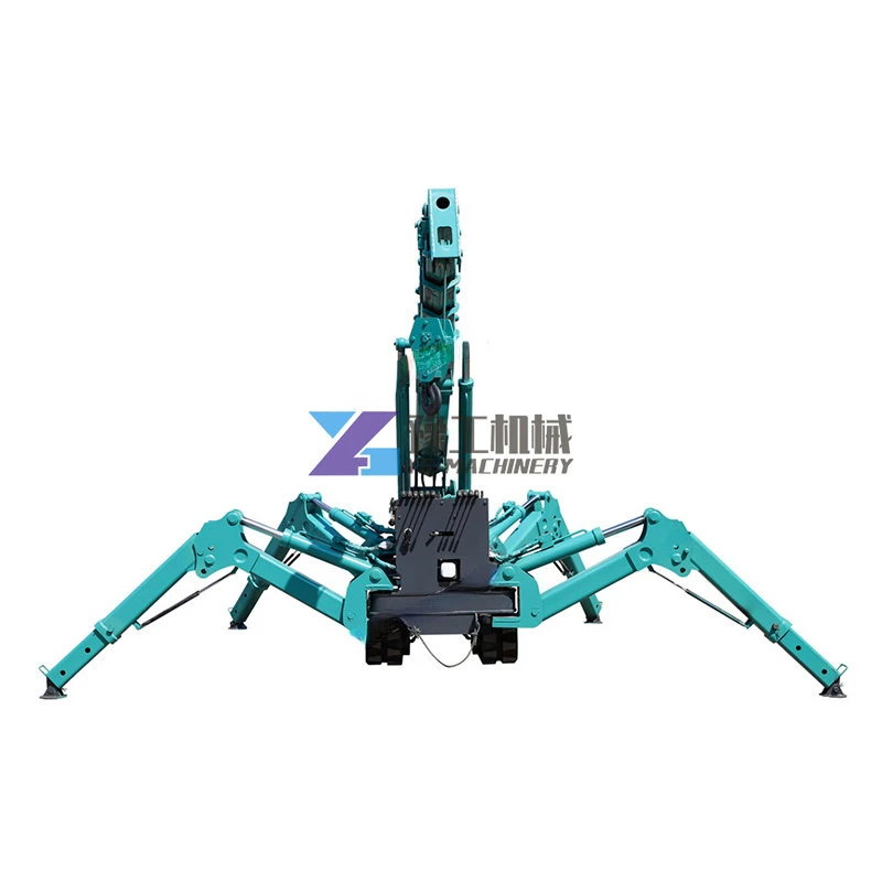 Heavy Duty 3 Ton 5ton Mini Crawler Crane / Spider Crane Price for Sale