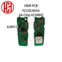 Original PCB 3 Buttons For P-eugeot 5008 508 2020 C-itroen For Opel Smart PCB IM3A HITAG AES NCF29A1 433MHz Keyless Go