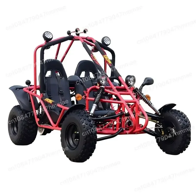 for 200CC Double Seat Adult Go Kart Off Road All Terrain Vehicle Beach UTV 4 Wheel Recreational Motorcycle Dune Buggy