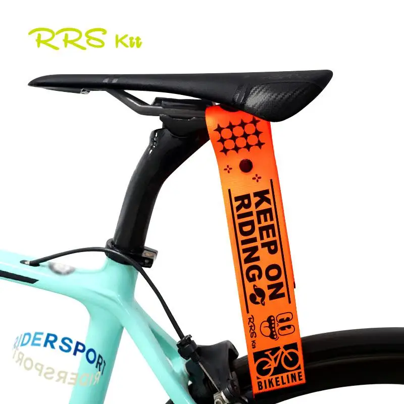 Bicycle Creative Reflective Pendant MTB Road Bike Personalized Decoration Strip Suitcases Bags Backpacks Decoration Accessories