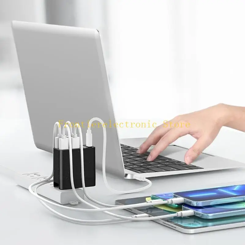 Adapter Hub G8DB Multiport USB2.0 Adapter со светодиодным индикатором Portable USB Extender