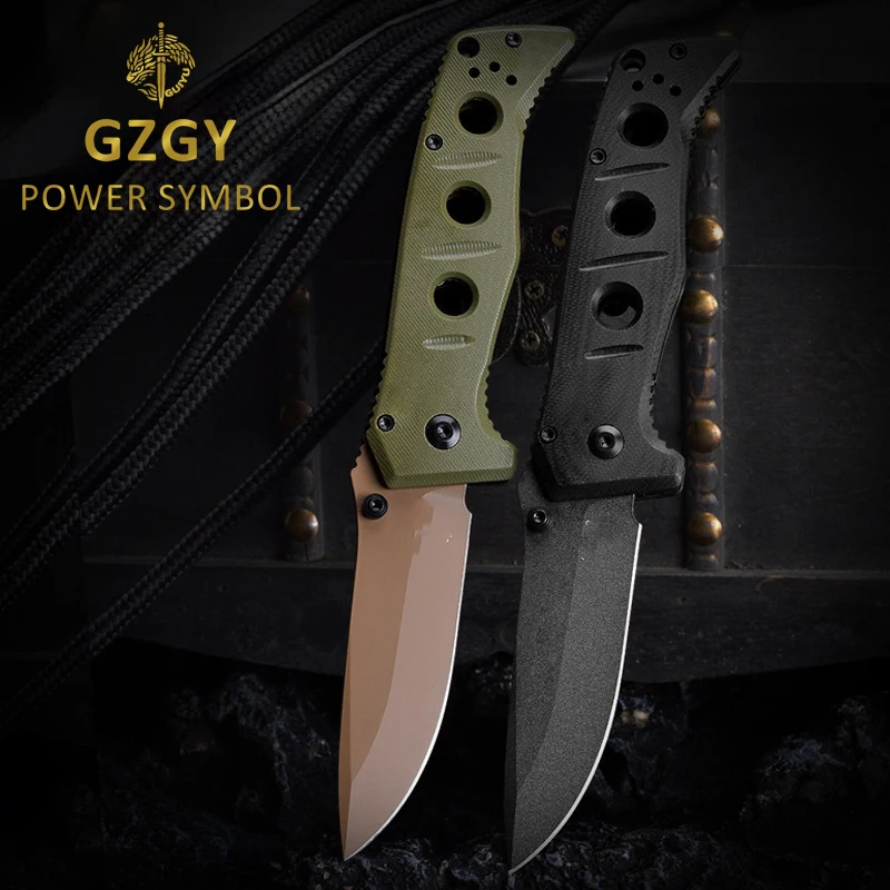 

Outdoors Survival Folding Knife for Men High Hardness Self Defense Military Tactical Pocket Knives for Hunting and Fishing XG217