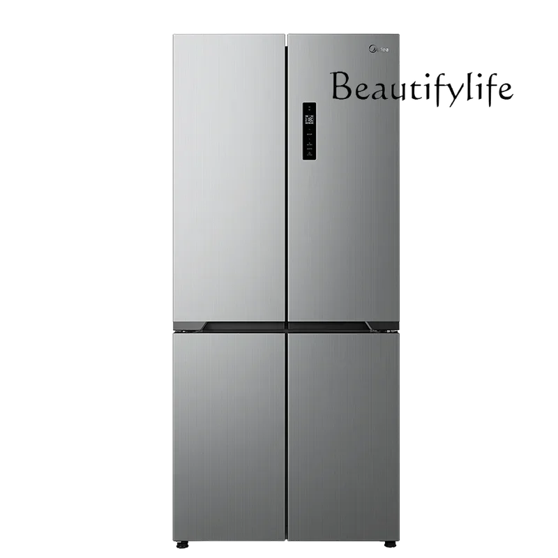 Cross double door large capacity refrigerator household ultra-thin embedded air-cooled frost-free