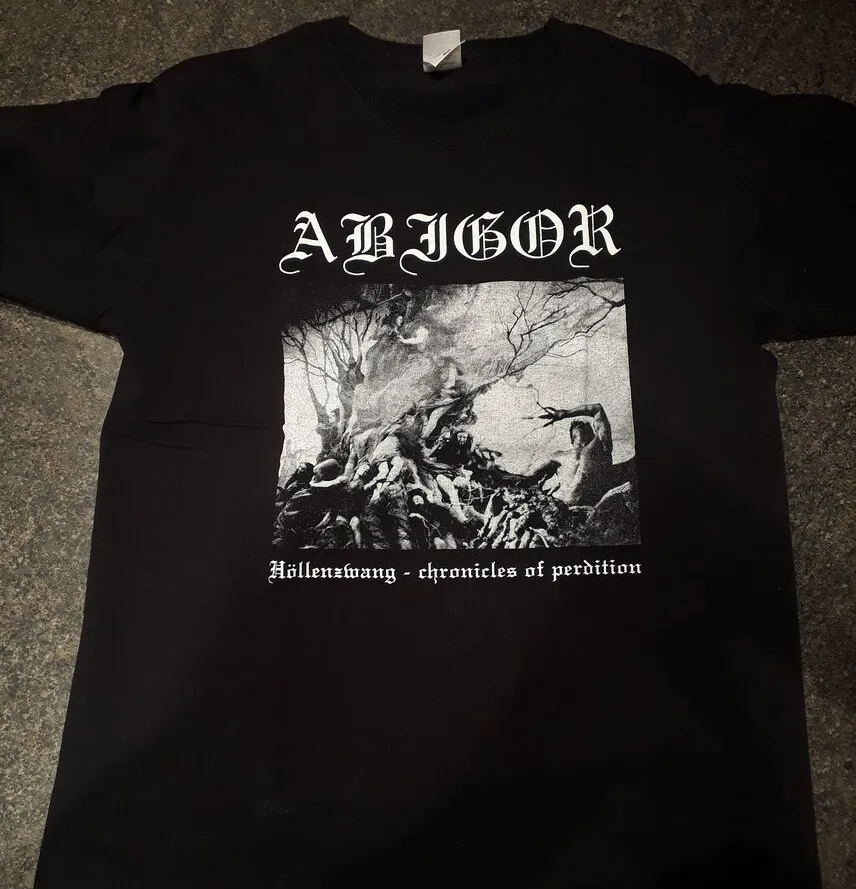 

Abigor - Höllenzwang Short Sleeve Gift For Fan Black All Size Shirt AC1184