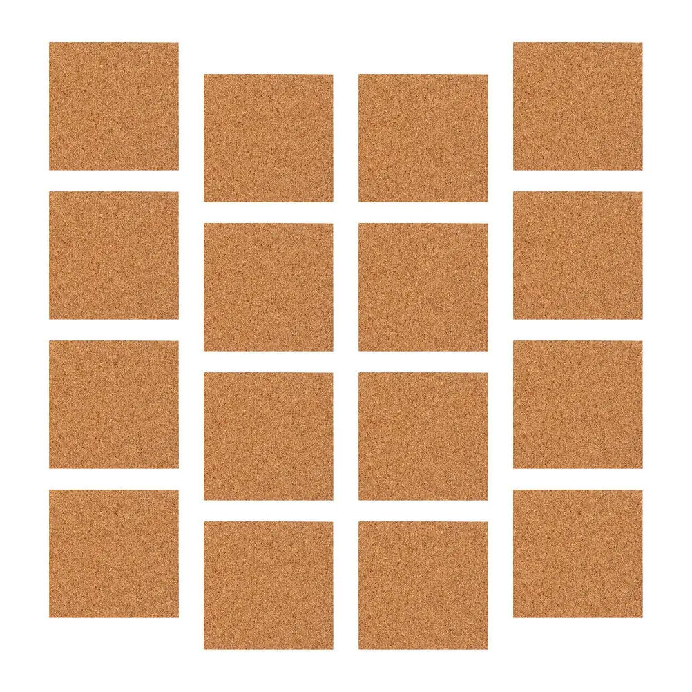 

36 шт. самоклеящихся пробковых полосок из натурального дерева, теплоизоляционные противоскользящие подложки для рукоделия, офиса, школы