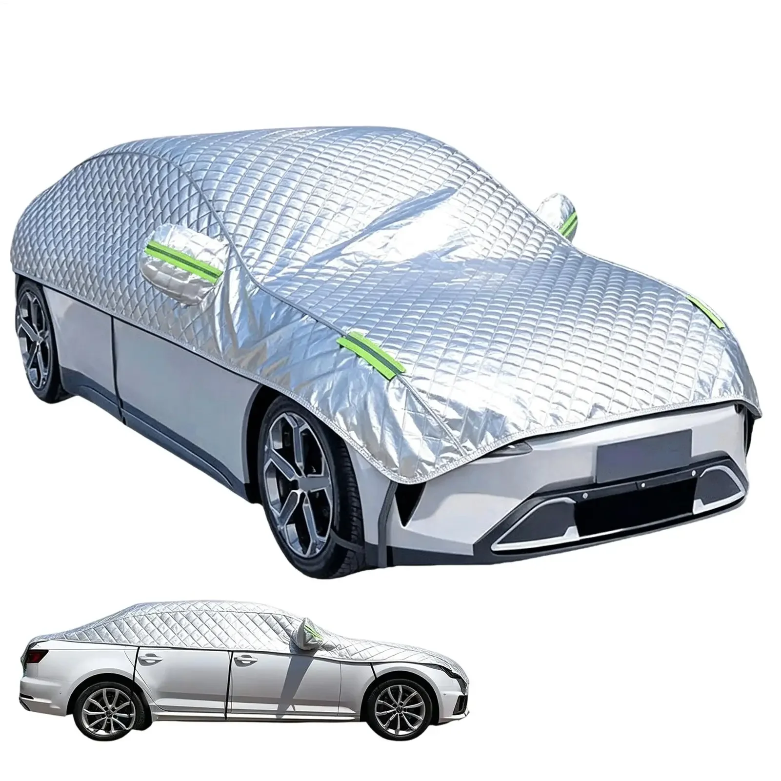 Half Car Cover | Outdoor Windshield Snow Sunshade | Car Half Cover | for Sun UV Rain Sedan Vehicle Auto Outdoor Roof Frost Picku