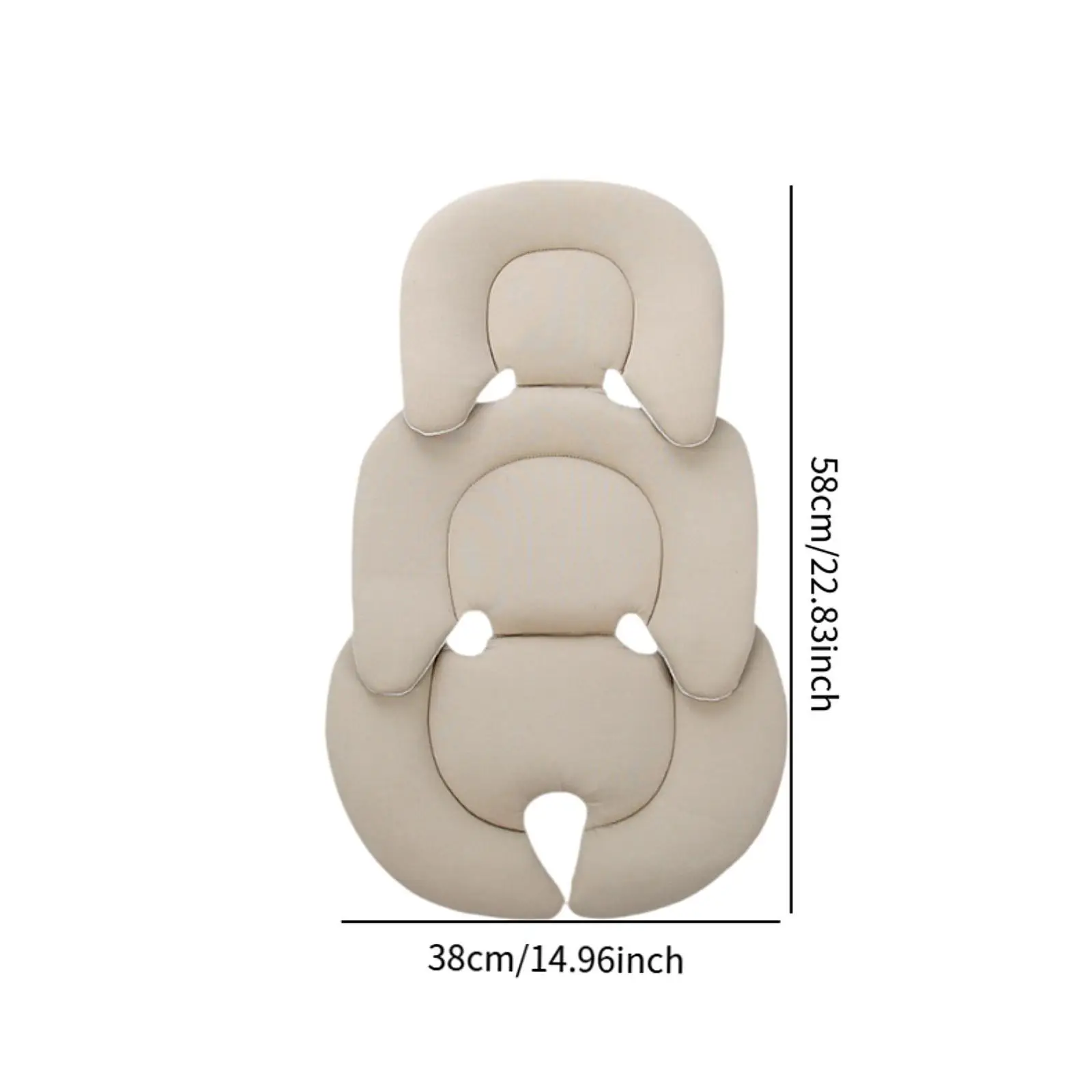 وسادة عربة الأطفال، مقعد مريح ومريح، وسادة إدراج، مقعد سلة عربة الأطفال