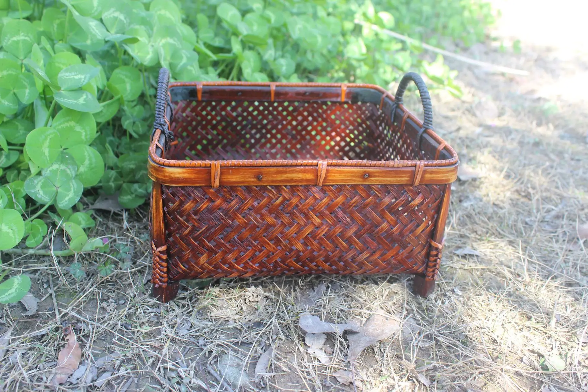 Handmade Bamboo Woven Basket, Bread Basket, Fruit Bowl, Tea Set, Chinese Gift Box, Bamboo Container, Tea Accessories