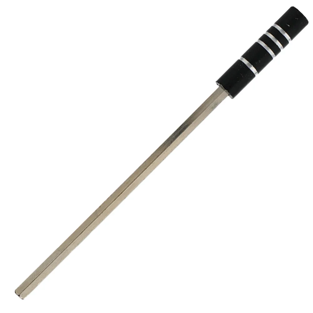 Eje de extensión de Metal de acero de 123mm para broca hexagonal de 4mm y 1/8 pulgadas, adaptador de enchufe hexagonal, soportes de puntas de destornillador, extensión de eje magnético