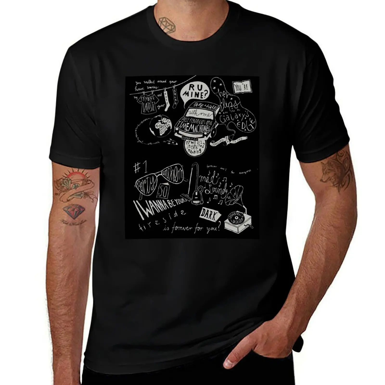 

artic monkeys,artic monkey,punk,music,britpop T-Shirt luxury t-shirt rapper graphic tees oversizeds mens t shirt graphic
