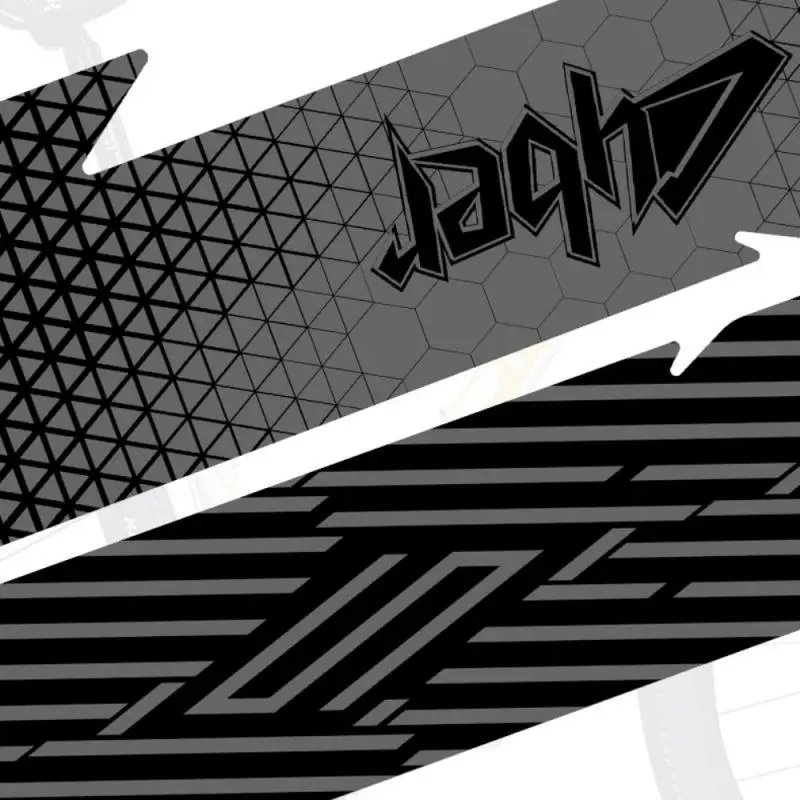 Adesivi adesivi di protezione adesivi antigraffio adesivi per catena di biciclette MTB catena di adesivi per la protezione del telaio della strada per Mountain Bike