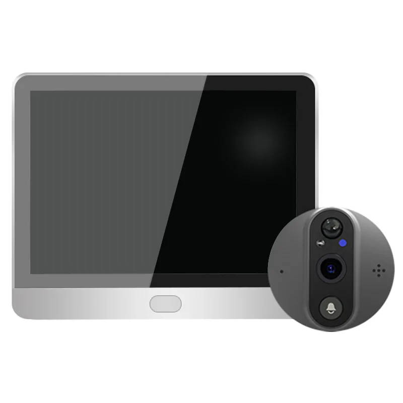 

WiFi HD Night Vision Smart Video Camera One-Way Audio CMOS Sensor Security Anti-Theft Digital Door Eye For Home Apartment