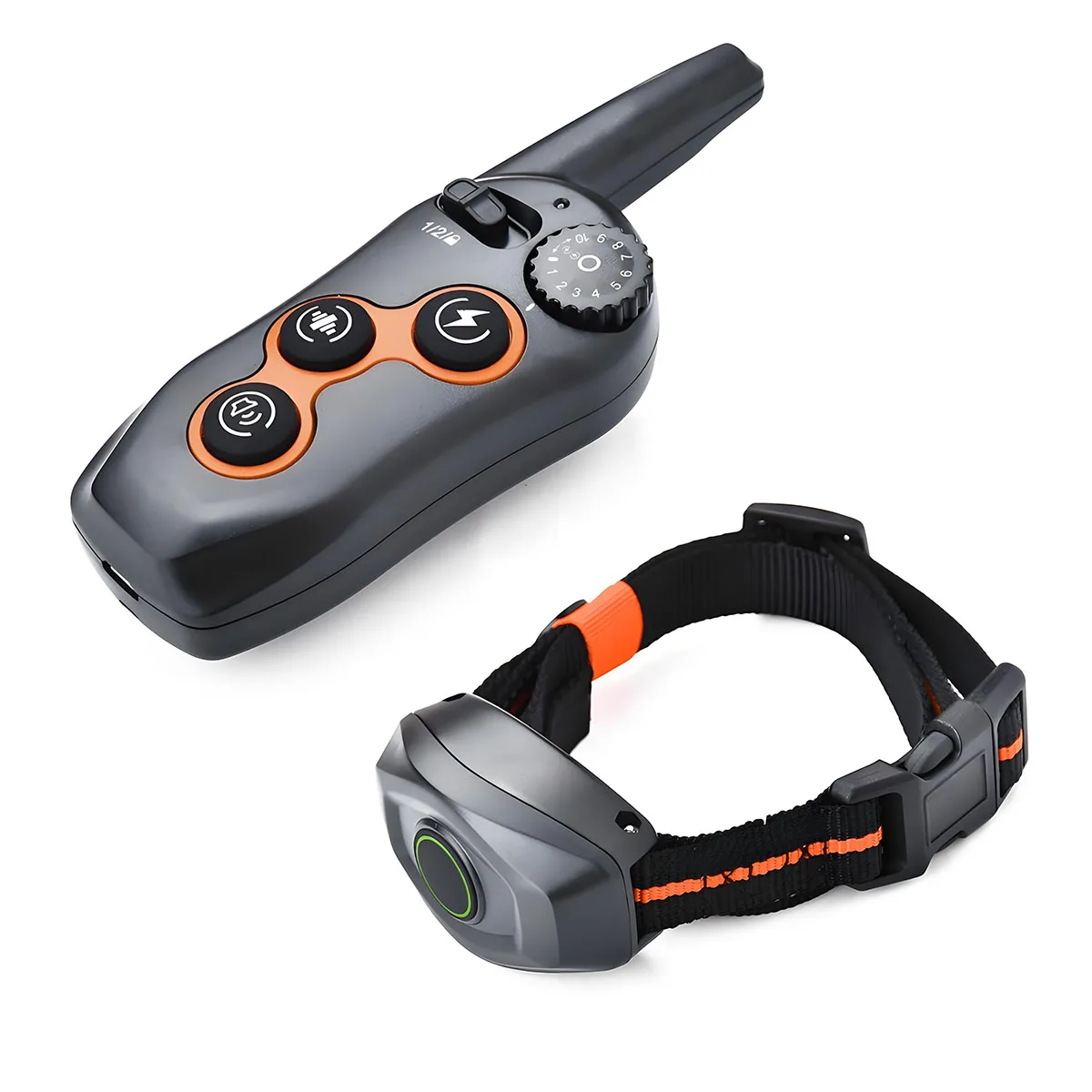 

Dog Training Collar, Dog Collar with Remote 1300ft, Rechargeable E-Collar for Small Medium Large Dogs 10-120lbs IPX7 Waterproof